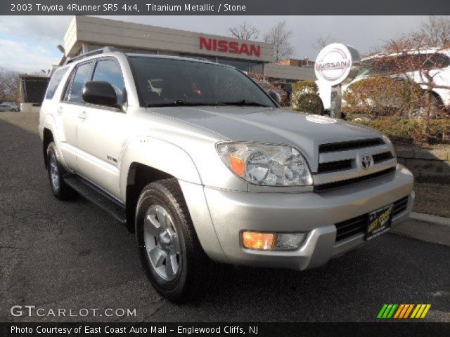 2003 Toyota 4Runner SR5 4x4 in Titanium Metallic