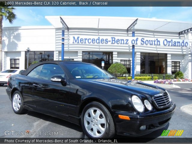 2003 Mercedes-Benz CLK 320 Cabriolet in Black