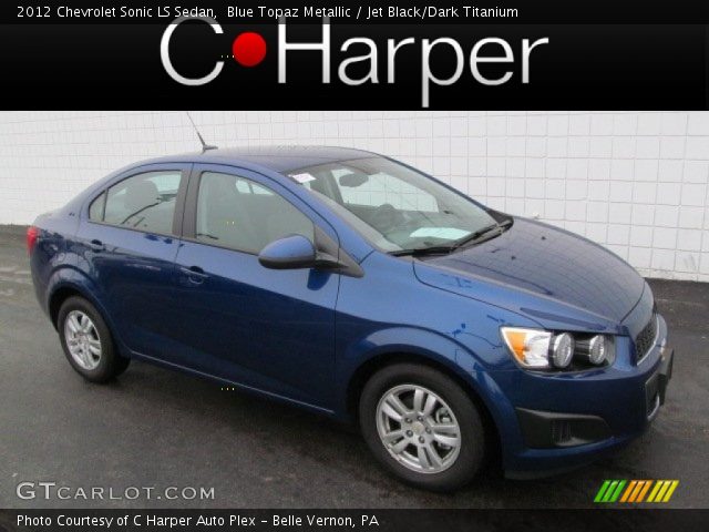 2012 Chevrolet Sonic LS Sedan in Blue Topaz Metallic