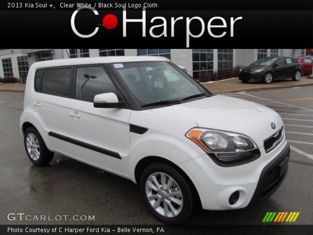 2013 Kia Soul + in Clear White