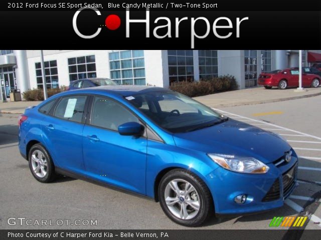 2012 Ford Focus SE Sport Sedan in Blue Candy Metallic