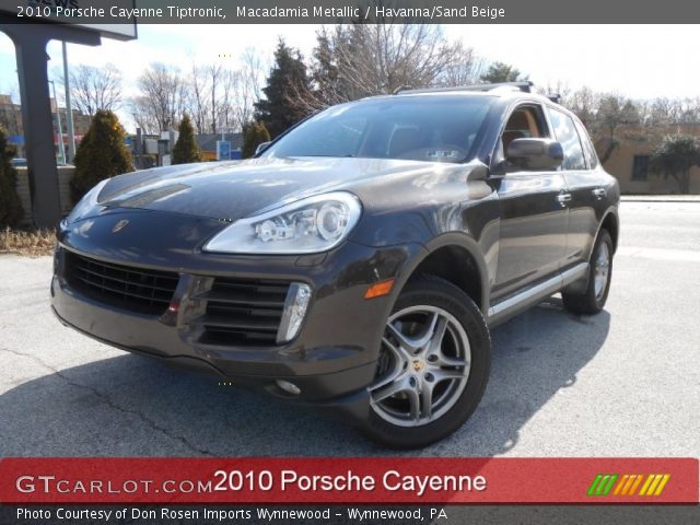 2010 Porsche Cayenne Tiptronic in Macadamia Metallic