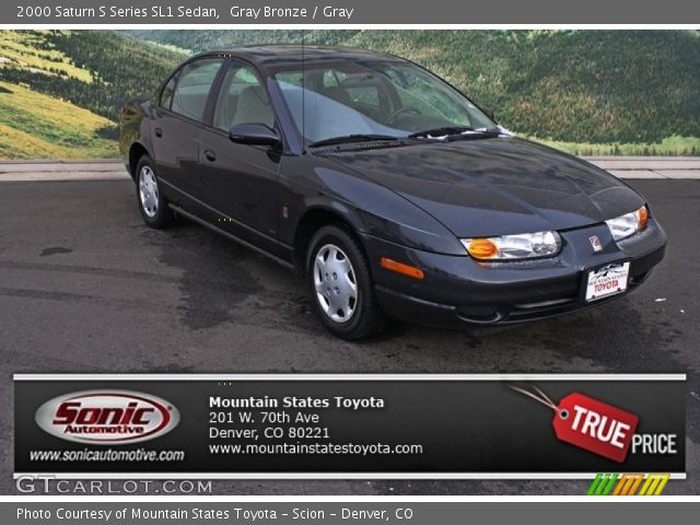 2000 Saturn S Series SL1 Sedan in Gray Bronze