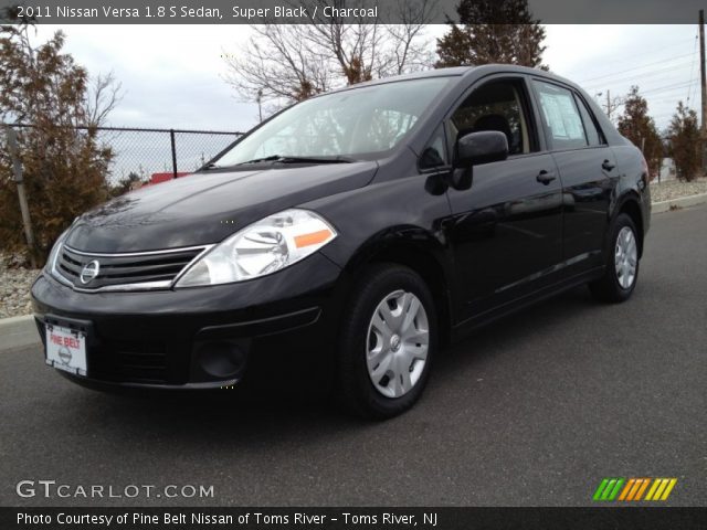 2011 Nissan Versa 1.8 S Sedan in Super Black