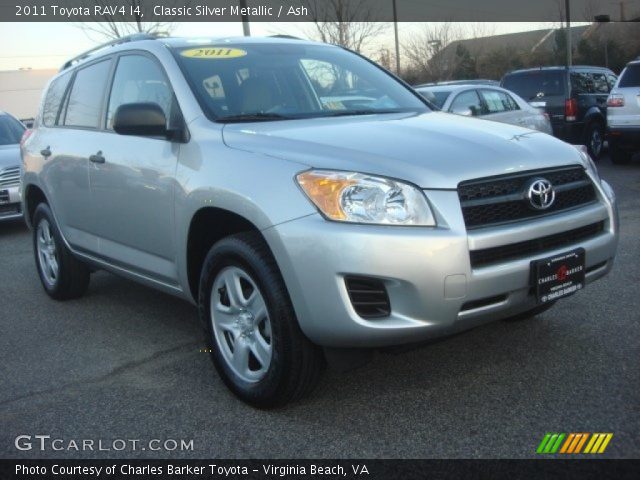 2011 Toyota RAV4 I4 in Classic Silver Metallic