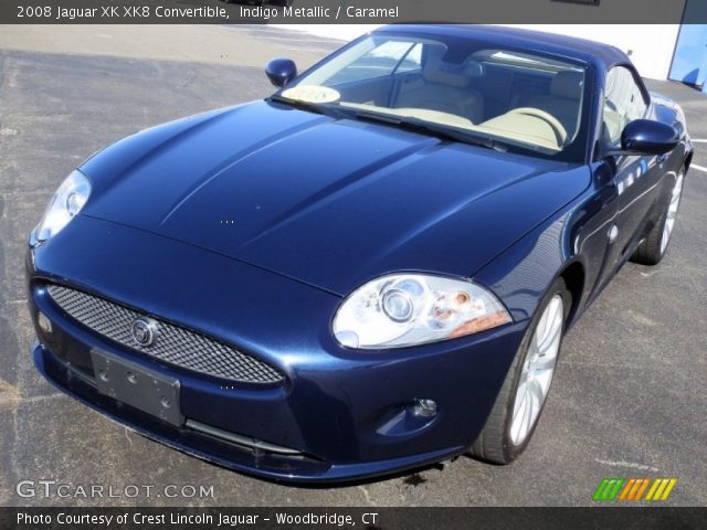 2008 Jaguar XK XK8 Convertible in Indigo Metallic