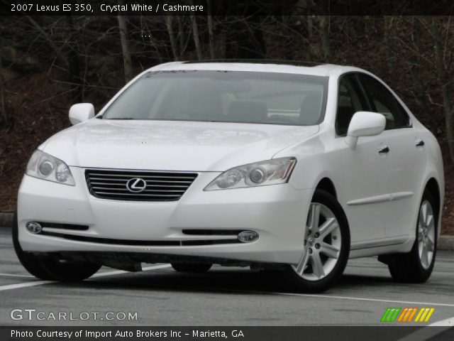 2007 Lexus ES 350 in Crystal White