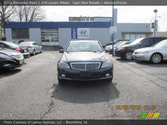 2010 Mercedes-Benz C 300 Luxury 4Matic in Capri Blue Metallic