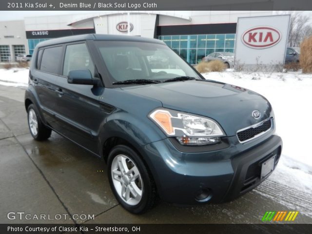 2011 Kia Soul + in Denim Blue