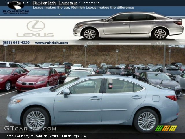 2013 Lexus ES 350 in Cerulean Blue Metallic