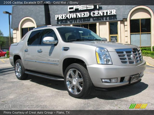 2008 Cadillac Escalade EXT AWD in Gold Mist