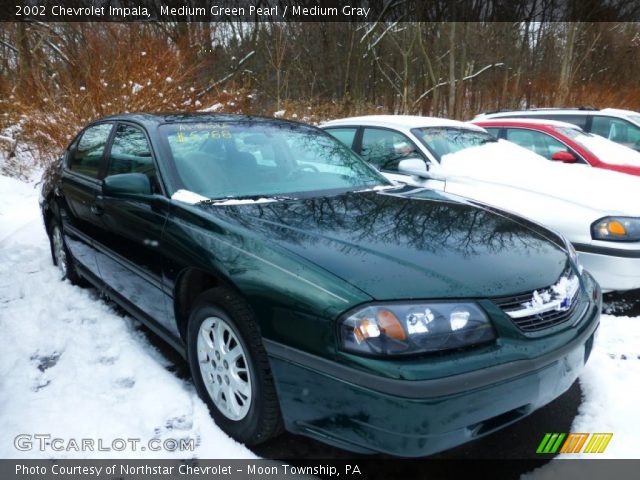 2002 Chevrolet Impala  in Medium Green Pearl