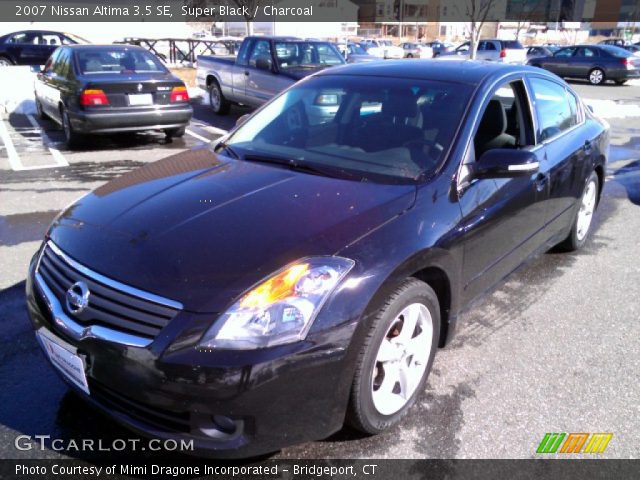 2007 Nissan Altima 3.5 SE in Super Black