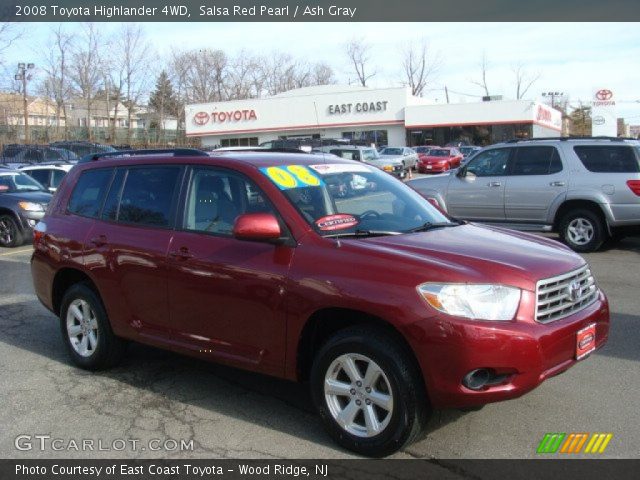 2008 red toyota highlander #4 2008 red toyota highlander #4