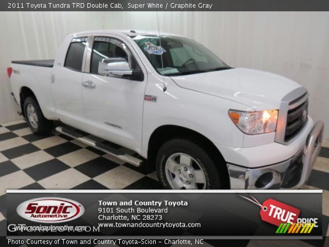 2011 Toyota Tundra TRD Double Cab in Super White