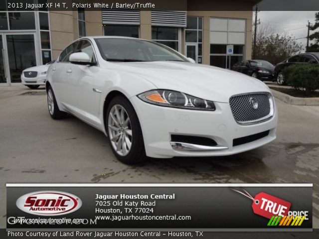 2013 Jaguar XF I4 T in Polaris White