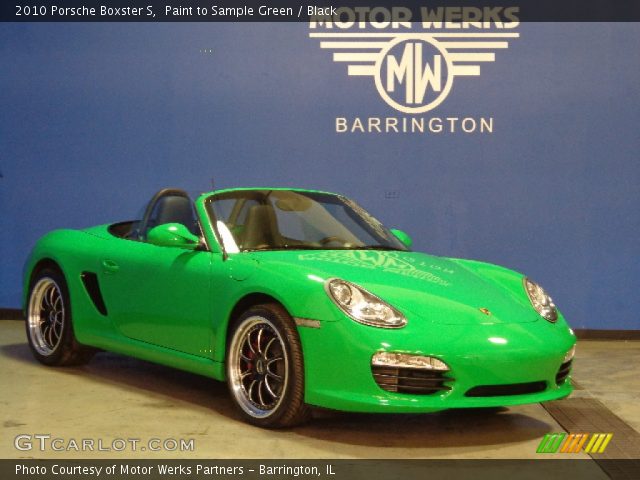 2010 Porsche Boxster S in Paint to Sample Green
