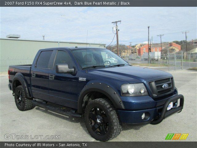 2007 Ford F150 FX4 SuperCrew 4x4 in Dark Blue Pearl Metallic