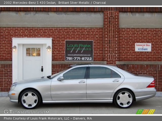 2002 Mercedes-Benz S 430 Sedan in Brilliant Silver Metallic