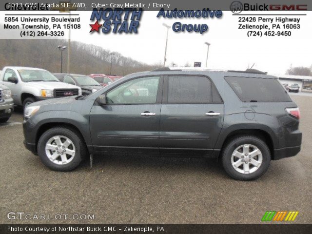 2013 GMC Acadia SLE AWD in Cyber Gray Metallic