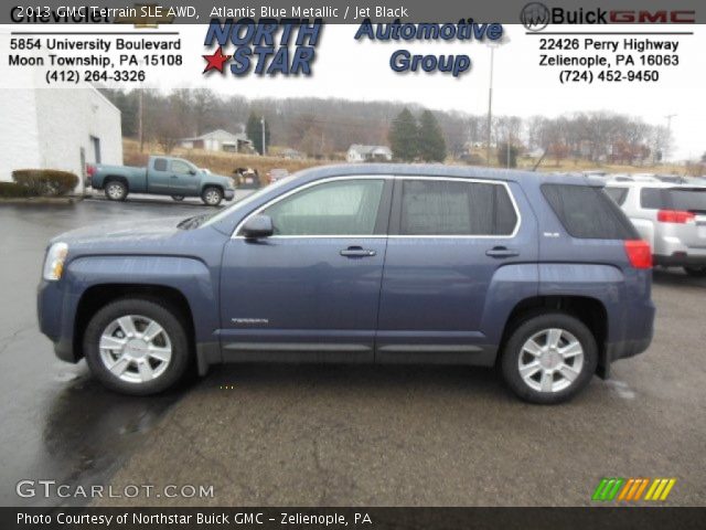 2013 GMC Terrain SLE AWD in Atlantis Blue Metallic