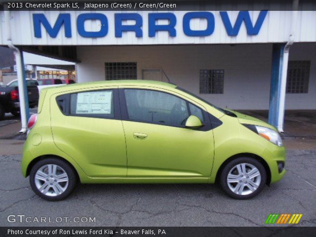2013 Chevrolet Spark LS in Jalapeno (Green)