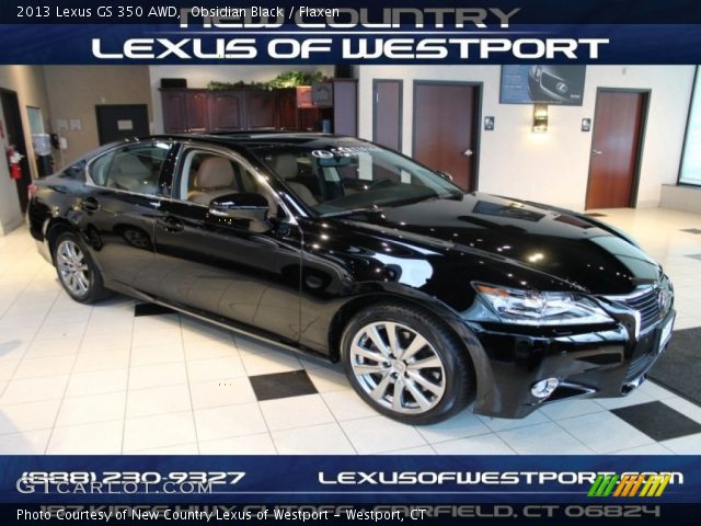 2013 Lexus GS 350 AWD in Obsidian Black