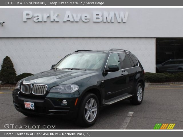 2010 BMW X5 xDrive48i in Deep Green Metallic