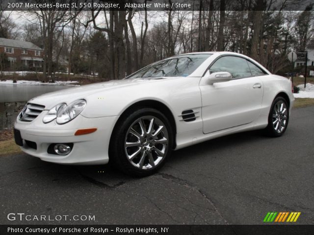 2007 Mercedes-Benz SL 550 Roadster in Alabaster White