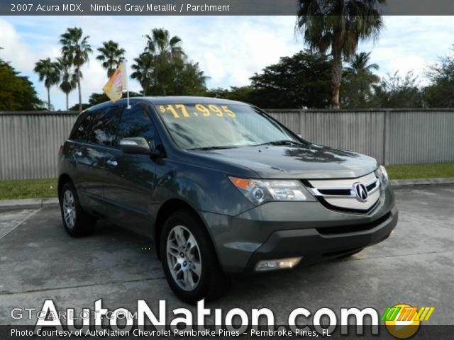 2007 Acura MDX  in Nimbus Gray Metallic
