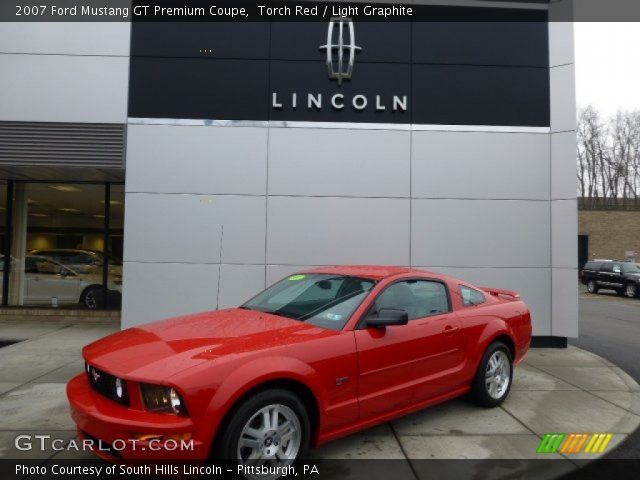 2007 Ford Mustang GT Premium Coupe in Torch Red