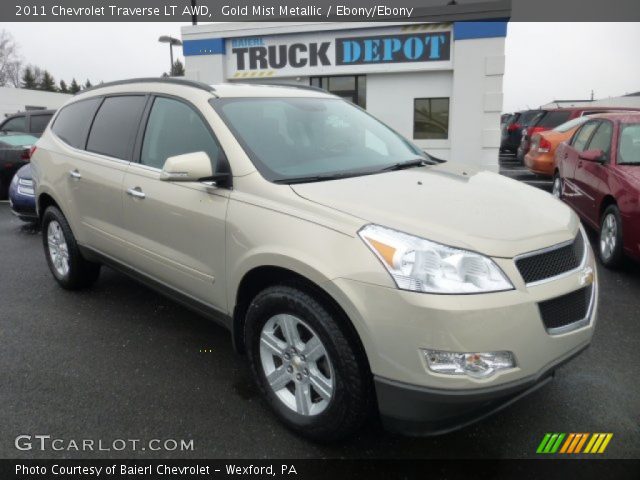 2011 Chevrolet Traverse LT AWD in Gold Mist Metallic