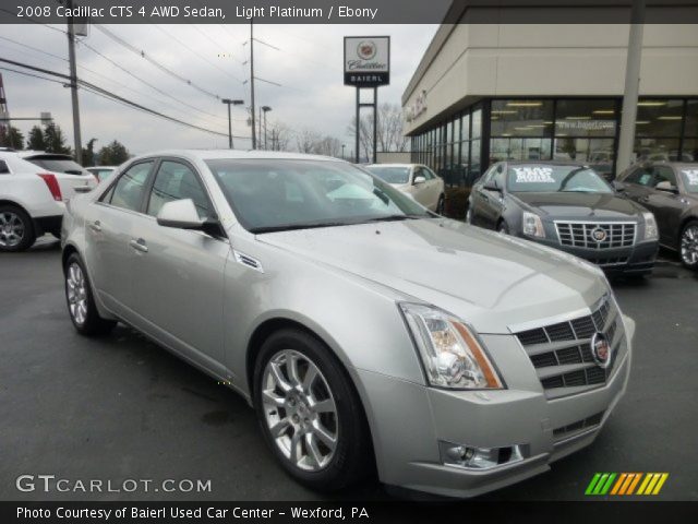 2008 Cadillac CTS 4 AWD Sedan in Light Platinum
