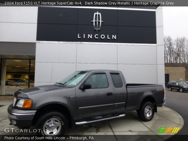 2004 Ford F150 XLT Heritage SuperCab 4x4 in Dark Shadow Grey Metallic