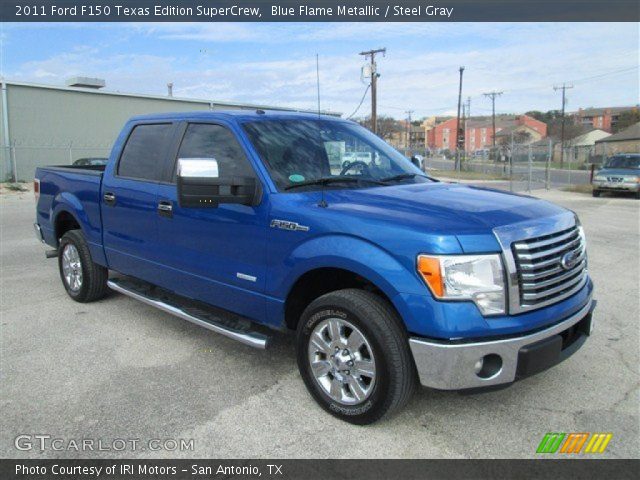 2011 Ford F150 Texas Edition SuperCrew in Blue Flame Metallic