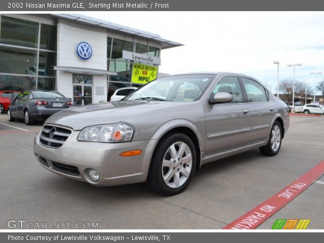2002 Nissan Maxima GLE in Sterling Mist Metallic
