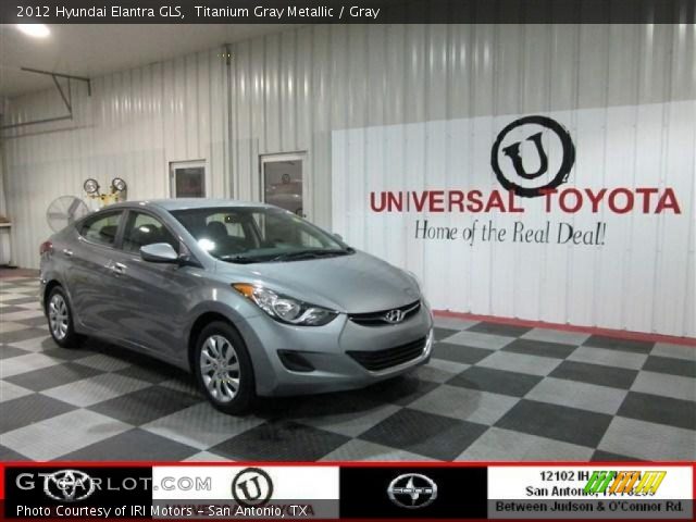 2012 Hyundai Elantra GLS in Titanium Gray Metallic