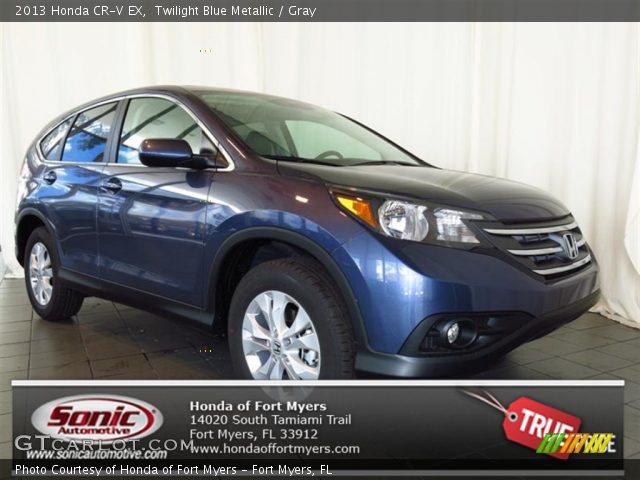 2013 Honda CR-V EX in Twilight Blue Metallic