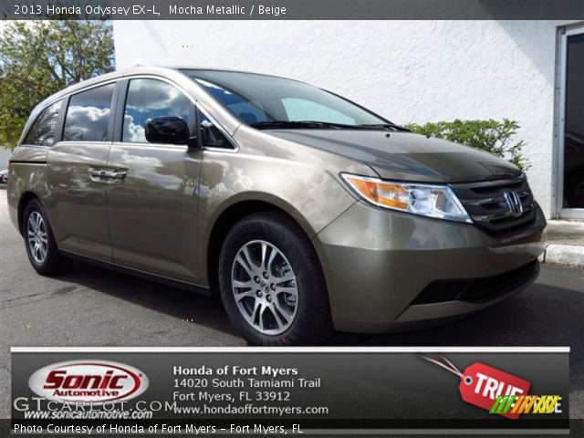 2013 Honda Odyssey EX-L in Mocha Metallic