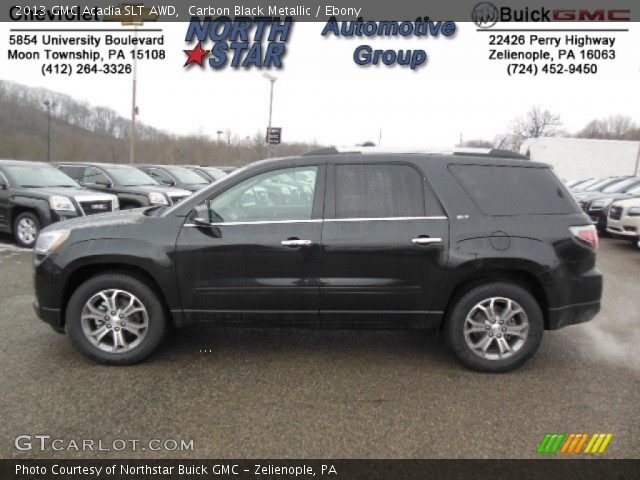2013 GMC Acadia SLT AWD in Carbon Black Metallic