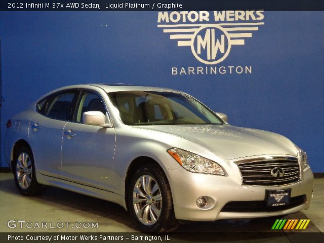 2012 Infiniti M 37x AWD Sedan in Liquid Platinum