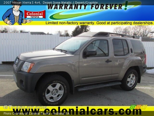 2007 Nissan Xterra S 4x4 in Desert Stone Metallic