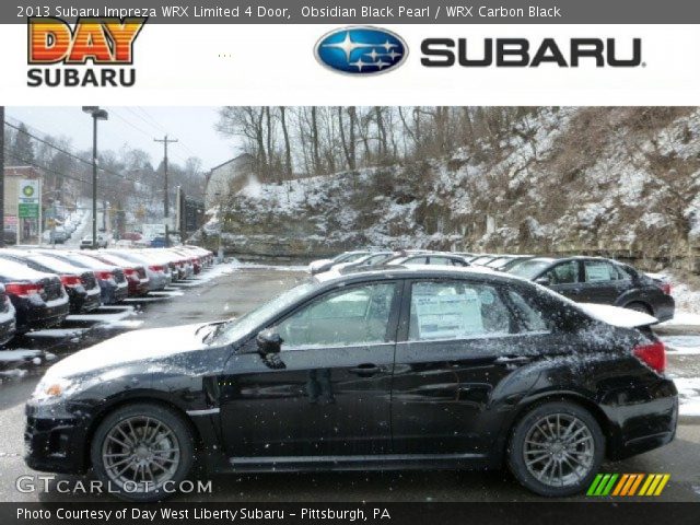 2013 Subaru Impreza WRX Limited 4 Door in Obsidian Black Pearl