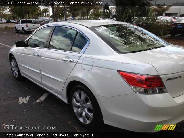 2010 Honda Accord EX-L V6 Sedan in Taffeta White