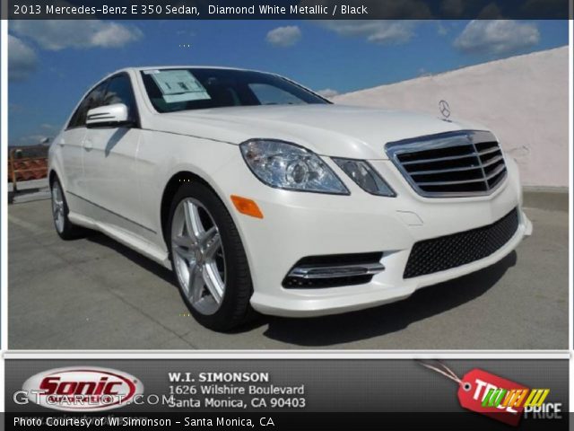 2013 Mercedes-Benz E 350 Sedan in Diamond White Metallic