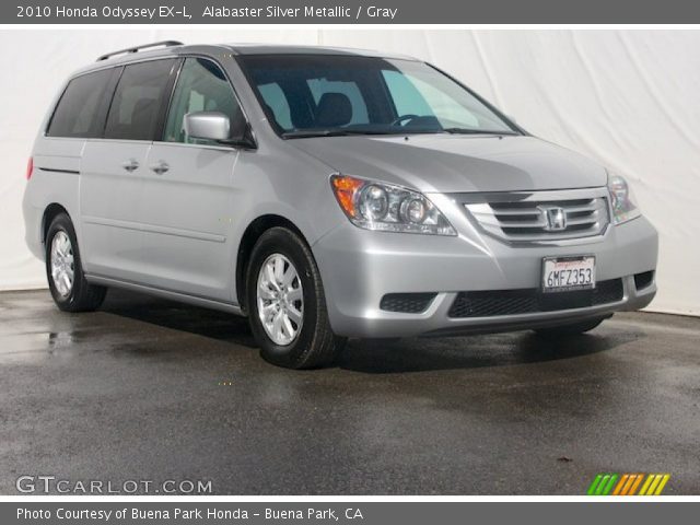 2010 Honda Odyssey EX-L in Alabaster Silver Metallic