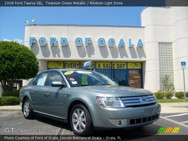 2008 Ford Taurus SEL in Titanium Green Metallic