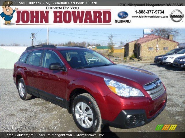 2013 Subaru Outback 2.5i in Venetian Red Pearl