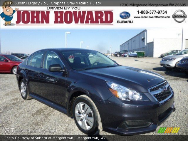 2013 Subaru Legacy 2.5i in Graphite Gray Metallic