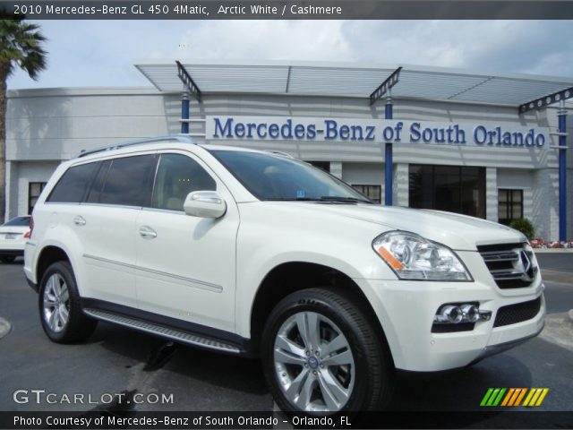 2010 Mercedes-Benz GL 450 4Matic in Arctic White